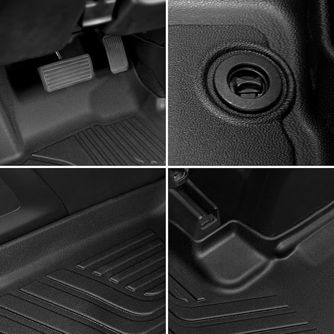 Floor Mats for 2012 2013 2014 2015 2016 Honda CRV CR-V LX, SE and EX (NOT for Touring or EX-L Models), TPE All Weather Durable Floor Liners for Honda CRV Accessories