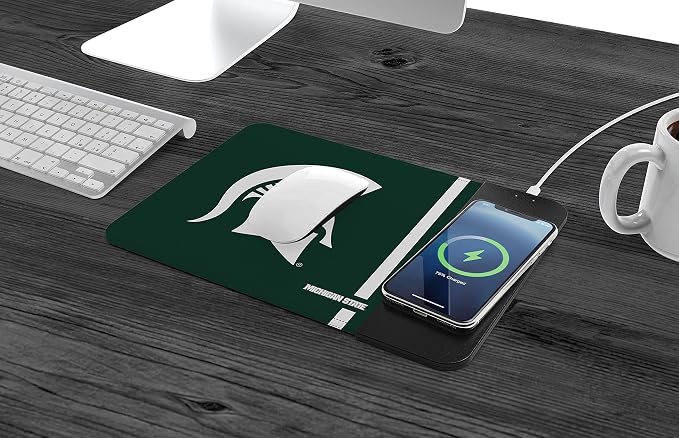 SOAR NCAA Unisex Cell Phone Wireless Charging Mouse Pad