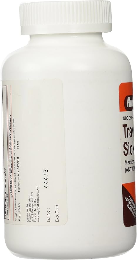 Meclizine Chewable Tablets - 25mg - Bottle of 1000