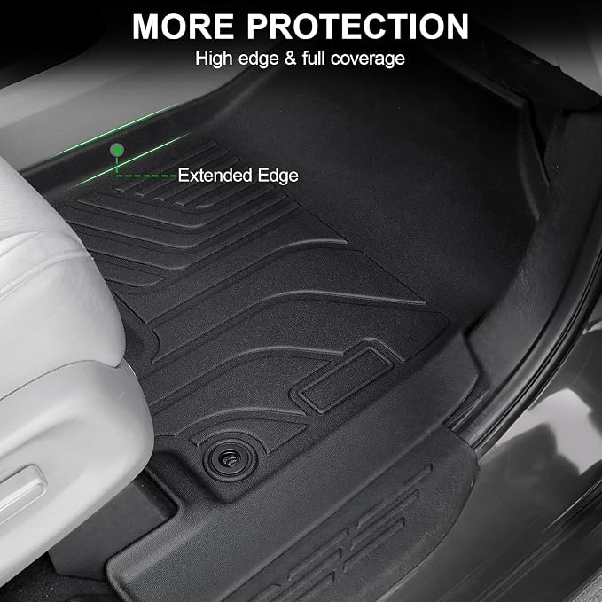 Floor Mats for Honda Odyssey 2018-2026, TPE All Weather Durable Floor Liners for Honda Odyssey Accessories