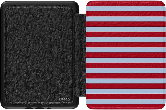 Casely Kindle Case | Harbor Stripe | Dockside | 7” Kindle Colorsoft and 7” Kindle Paperwhite (12th Gen)
