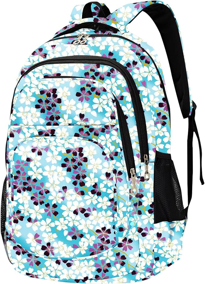 rickyh style School Backpack Travel Bag for Men & Women Lightweight College Back Pack with Laptop Compartmen