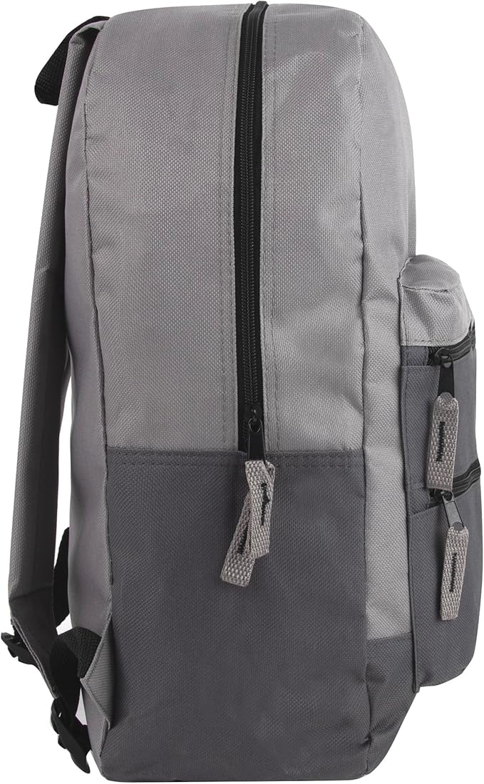 Trail maker Multi Pocket Multicolor Backpack with Adjustable Padded Straps