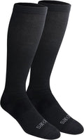 Dickies Men's Light Compression Comfort Over-The-Calf Socks, Available in M-XXL (2, 4 Pairs)