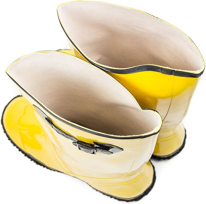 NEW Over-The-Shoe Yellow Slush Boots PARENT