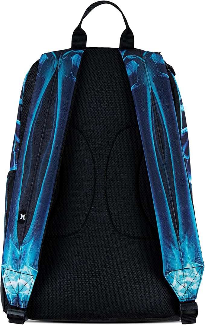 Hurley Unisex-Kids Graphic Backpack, Skeleton, One Size