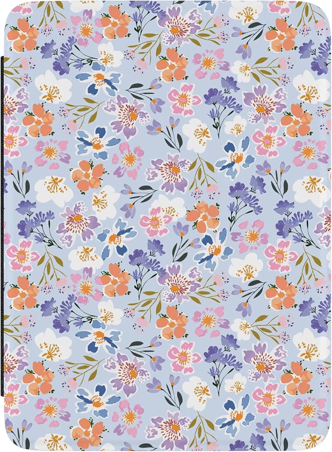 Casely Kindle Case | Poppy Meadows | Pastel Floral | Compatible with 7" Kindle Colorsoft and 7" Kindle Paperwhite (12th Gen 2024 Edition)
