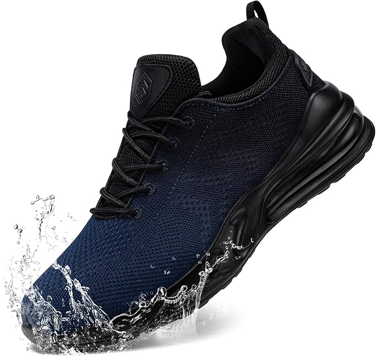 LARNMERN Men Chef Non Slip Waterproof Work Shoes Slip-on | Anti Slip Water Resistant Kitchen Shoes Restaurante Food Service Water Proof Walk Sneaker Zapatos Trabajo Antideslizantes