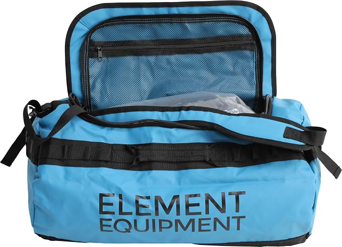 Element Equipment Trailhead Duffel Bag Shoulder Straps Waterproof Fjord Reef Small