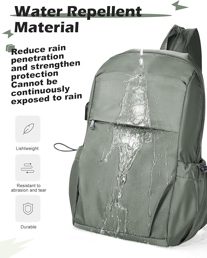 SEAFEW Green Latge Pickleball Sling Bag for Men and Women, Lightweight Pickleball Crossbody Backpack with Skin-Soft Fabric & Water Bottle Holder,