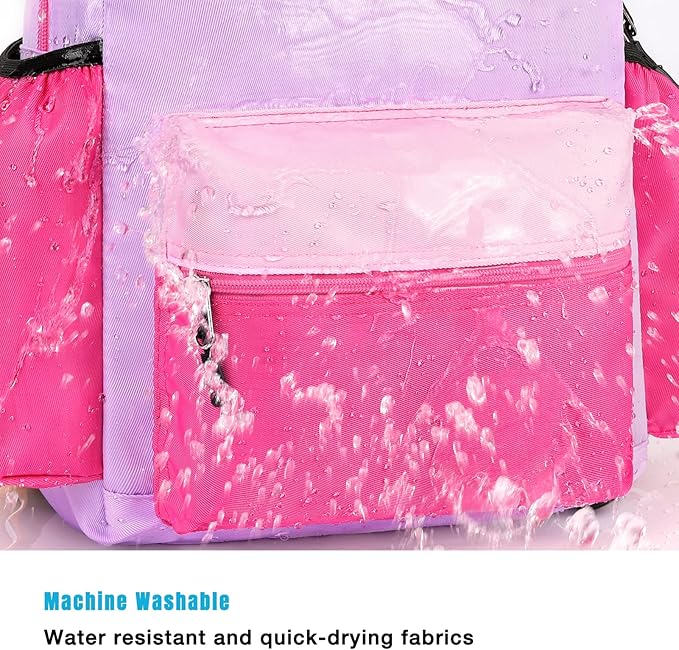 STEAMEDBUN Kids Backpack for Girls 6-8: Toddler Backpack for Preschool Kindergarten - Girls Backpacks for Elementary 4-6