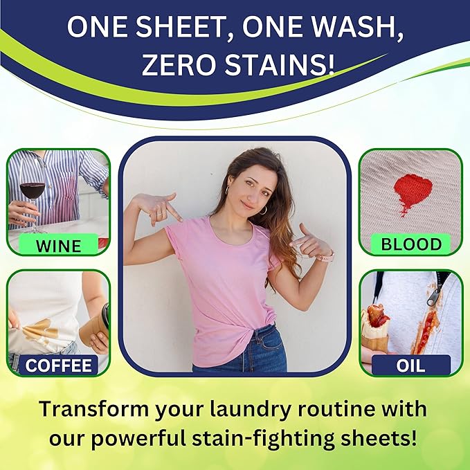 Fragrance-Free Laundry Detergent Sheets – 96 Loads, Hypoallergenic, Plastic-Free & Eco-Friendly, Safe for Sensitive Skin, HE Washer Compatible, Unscented Laundry Strips