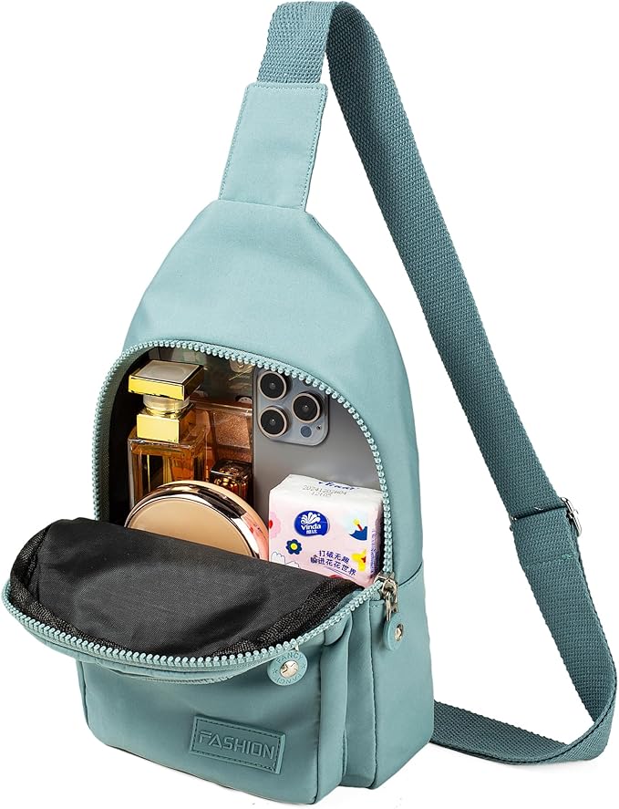 Banelu Cross Body Bag Small Sling Backpack Fanny Pack Crossbody Bags for Women Men