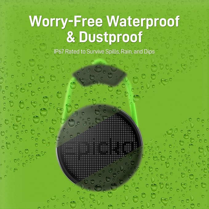 Epicka Tracker Tags with Integrated Adjustable Strap, 2-Year Long Battery Item Finder Works with Apple Find My (iOS Only), NFC & IP67 Waterproof Smart Tag for Keys, Luggage, Bike, Pets, 2 Pack, Black