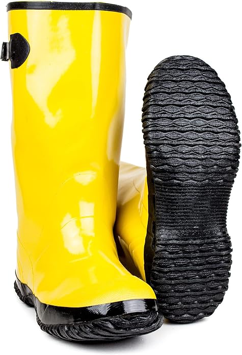 NEW Over-The-Shoe Yellow Slush Boots PARENT