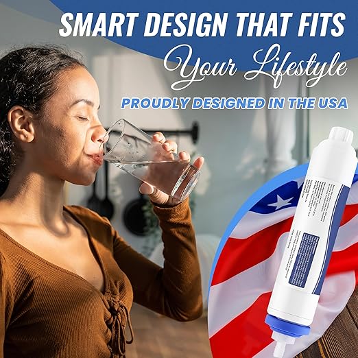 Water Filtration Kit with Indoor Faucet Adapter – Filter & Fill 5-Gallon Jugs from Any Standard Indoor Faucets with Removable Aerators | Reduces Chlorine, Lead, Cysts & VOCs