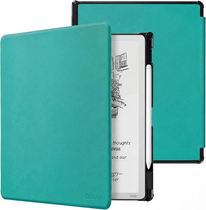 CoBak Case for 11" Kindle Scribe 3rd Generation 2025, Kindle Scribe Colorsoft - All New PU Leather Cover with Auto Sleep Wake, Pen Holder for Scribe 11" 2025 Released