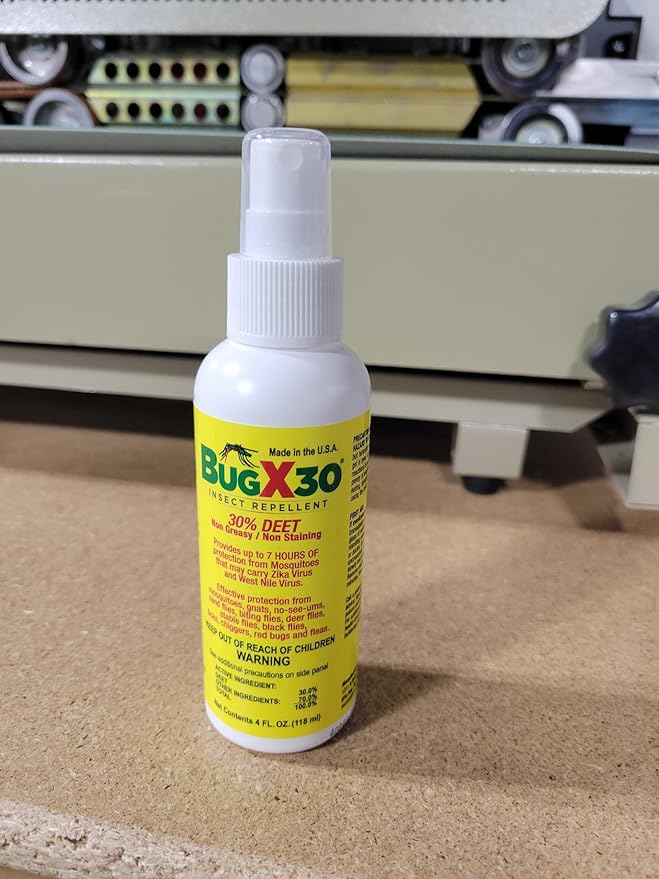 CoreTex Bug X 30 Mosquito, Tick, & Insect Repellent Spray with 30% DEET - 4oz Bottle of Bug Repellent for Up to 7+ Hours of Protection Against 12 Types of Insects