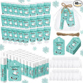 48 Sets Peppermint Mocha Hand Cream and Lip Balm Gift Christmas Hand Cream Bridal Baby Shower Party Favors Travel Size Hand Lotion and Lip Balm Bulk Christmas Holiday Party Supplies for Guest
