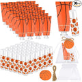 144 Pcs Basketball Lip Balm Hand Cream Set Party Favors, Include 36 Basketball Lip Balm 36 Moisturizing Hand Cream 36 Bags 36 Orange Gift Cards and Ropes for Man Women Accessories Gifts