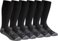 Dickies Men's Light Compression Comfort Over-The-Calf Socks, Available in M-XXL (2, 4 Pairs)
