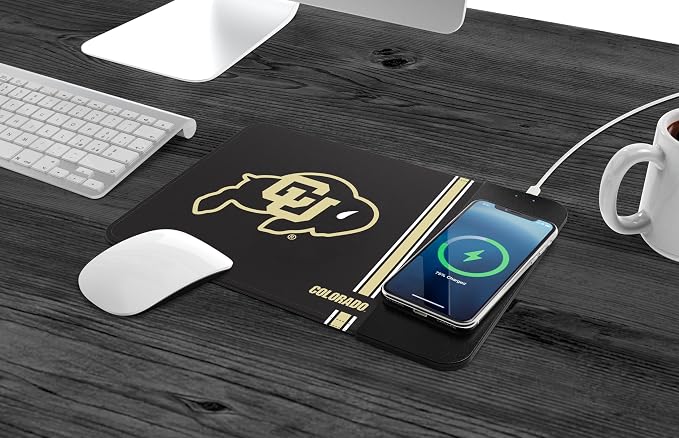 SOAR NCAA Unisex Cell Phone Wireless Charging Mouse Pad