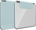 TUDIA M-FLIP Detachable Clear Magnetic Case for Kobo Libra Colour (2024) - [Auto Wake/Sleep] Shockproof Slim Transparent Back Magnetic Fold Cover with Stylus Holder (Baby Blue)