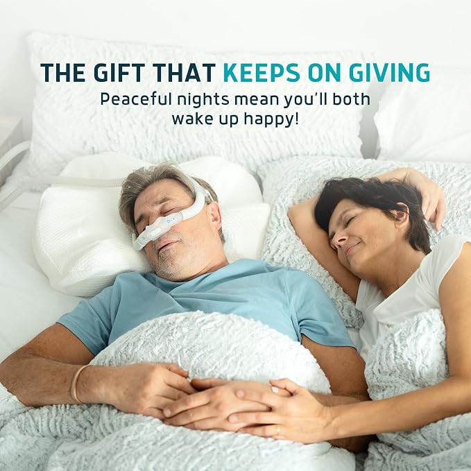 Lunderg CPAP Pillow for Side & Back Sleepers - Memory Foam with Adjustable Height - 2 Pillowcases Included (Machine Washable) - Reduce Air Leaks & Mask Pressure for Better Sleep - Works with ALL Masks