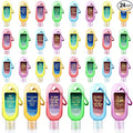 24 Pcs Team Appreciation Hand Sanitizers Keychain Mini Hand Sanitizers Gel Travel Size Appreciation Thank You Gift Bulk for Christmas Thanksgiving Team Employee Coworker Teacher Nurse Staff Gift