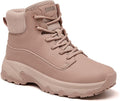 SHULOOK Non Slip Work Boots for Women Slip-Resistant Shoes Waterproof Food Service Chef Kitchen Restaurant Working Casual Comfortable Ankle Boot Outdoor Walking Booties Sneakers