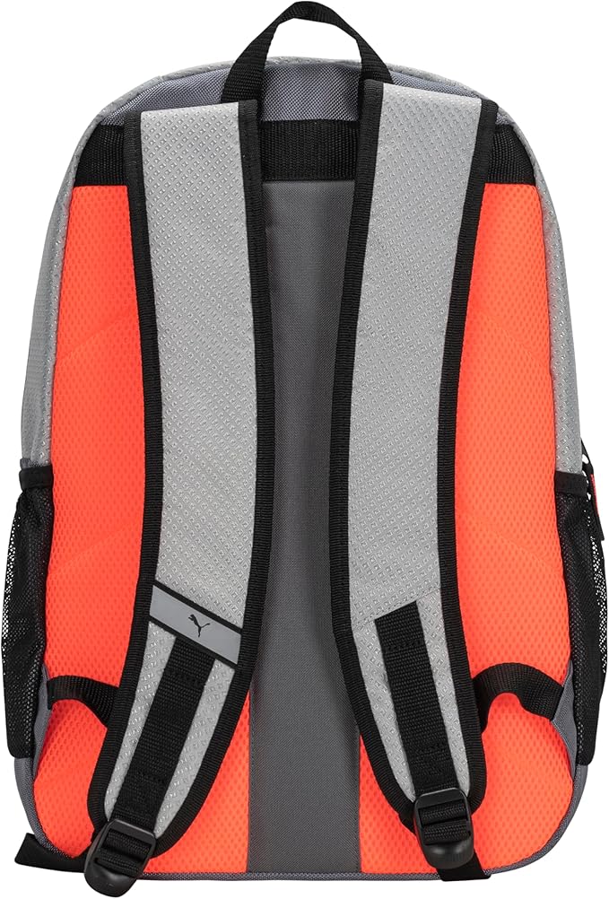 PUMA Evercat Contender Backpack, Grey/Coral