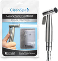Brondell CSL-40 CleanSpa Luxury Hand Held Bidet Shattaf Sprayer, Silver