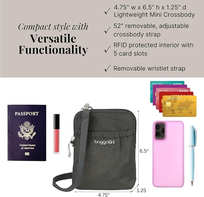 Baggallini RFID Bryant Pouch