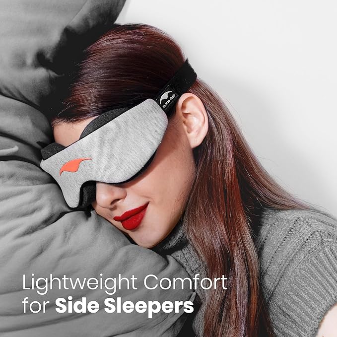 Manta Sleep Dream Duo Bundle - Manta Sleep Mask + Manta Slim Sleep Mask - 100% Total Blackout, Fully Adjustable, Zero Eye Pressure Eye Mask for Sleeping, Deep Rest, Travel, Napping