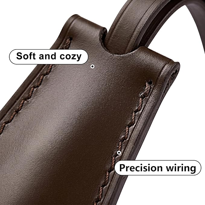 jiesinlov Microfibre Leather Tags for Speedy 25 30 35 Handbag,Luggage or Suitcase Tag (Coffee Tag)