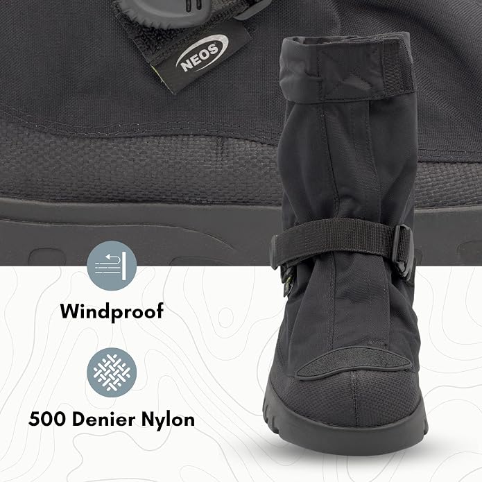 Neos 10" Voyager Nylon All Season Waterproof Overshoes