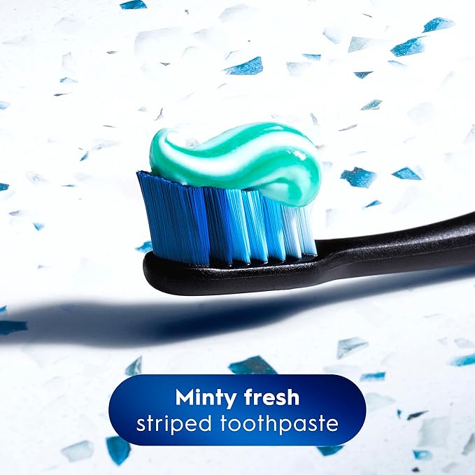 Crest + Scope Whitening Toothpaste - Pack of 3, 5.4 Oz Tubes - Anticavity Fluoride Toothpaste, Fresh Breath, Kills Germs - Tartar Protection, Enamel Protection - Minty Fresh Flavor