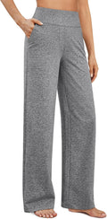 G4Free EverGoing Yoga Pants Women Wide Leg Pants with Pockets High Waist Stretch Dress Casual Sweatpants Petite/Regular/Tall