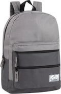 Trail maker Multi Pocket Multicolor Backpack with Adjustable Padded Straps