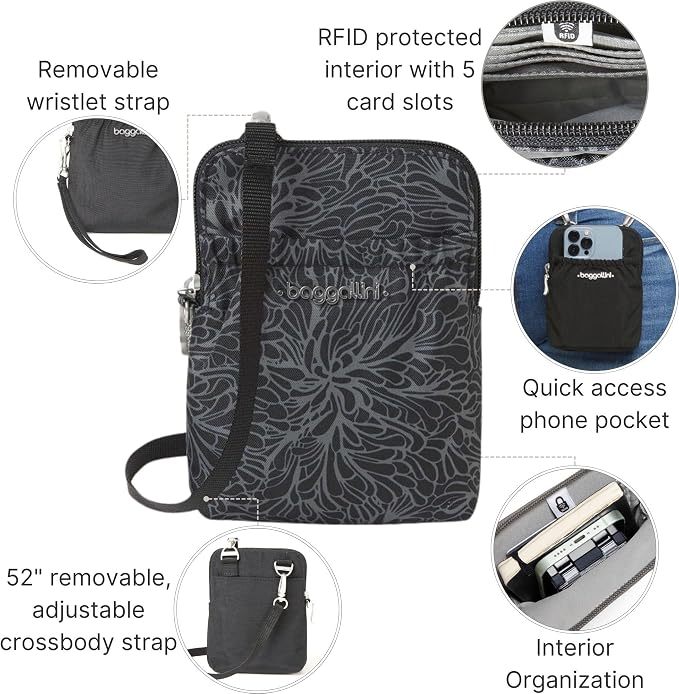 Baggallini RFID Bryant Pouch