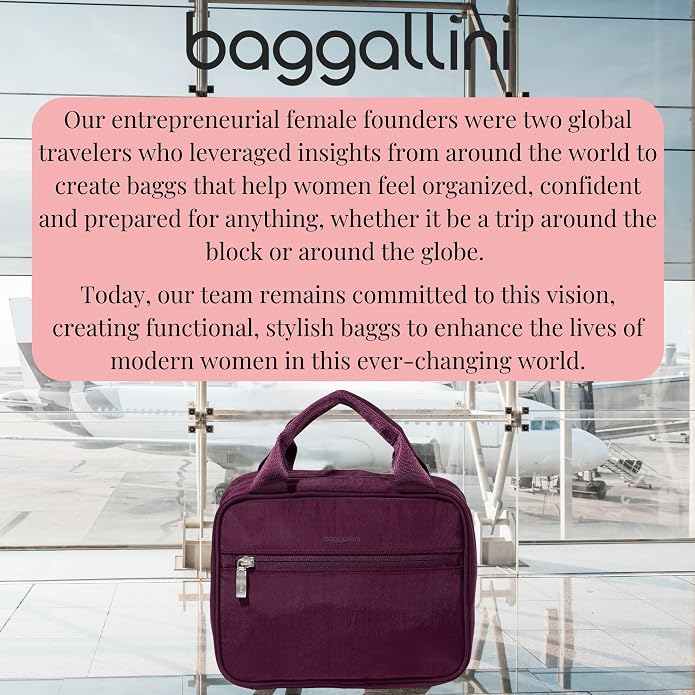 Baggallini Hanging Travel Toiletry Kit