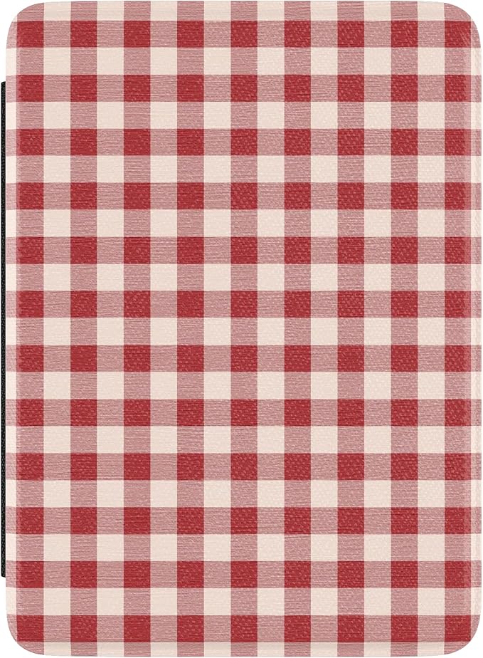 Casely Kindle Case | Sweet Jam | Red Gingham | 7” Kindle Colorsoft and 7” Kindle Paperwhite (12th Gen)