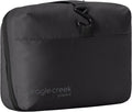 Eagle Creek Pack-It Hanging Toiletry Kit - Dual Compartment Toiletry Kit for Keeping Small Items Organized - Water Resistant - Top Grab Handle - Zipper Pouch - Black