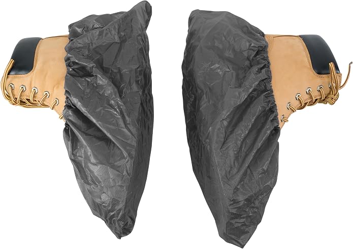 Waterproof Shoe Covers Disposable Non Slip Extra Large Boot Cover - (40 Pairs)