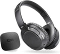 MEE Audio Connect T1CMA Bluetooth Over-Ear Wireless Headphones Headset for TV with no Audio Delay; Includes Transmitter (Optical/AUX/RCA) and CinemaEAR Audio Enhancement for Seniors & Hard of Hearing