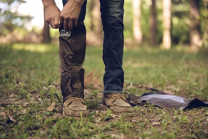 Dan's Hunting Gear, briarproof, Waterproof, Leg Gaiters 400D. Made in U.S.A