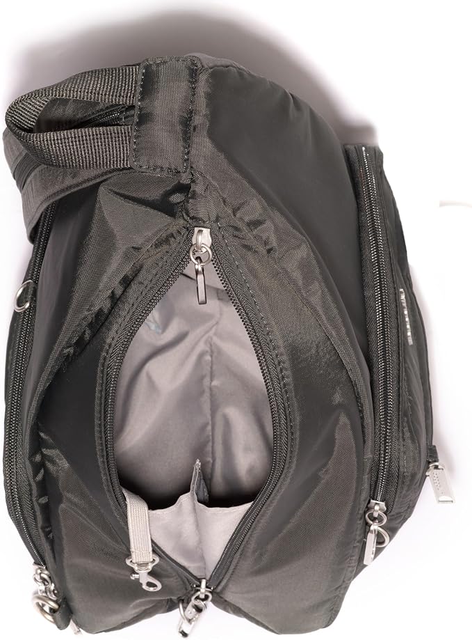 Baggallini Women's Securtex Anti-theft Vacation Convertible Sling