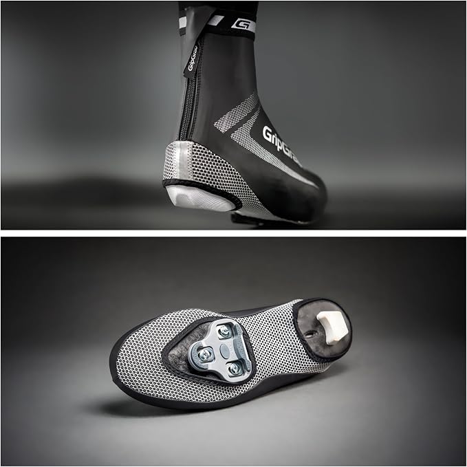 GripGrab RaceAqua Waterproof Road Bike Rain Aero Overshoes Windproof Cycling Shoe-Covers Sleek Tight Fitting Gaiters