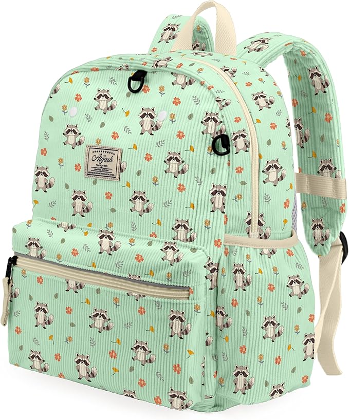 atgark Corduroy Toddler Backpack for Boys 2-5: Preschool Backpack for Boys