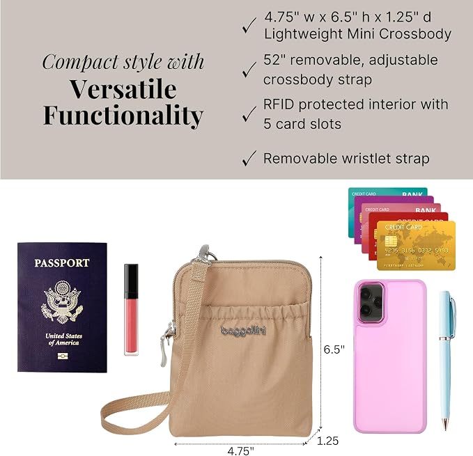 Baggallini RFID Bryant Pouch